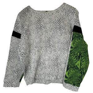 Avelon Drop Shoulder Textured Pullover Sweater Top size 38 FR / US 6, Small‎